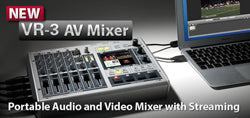 RSG Announces VR-3 A/V Mixer to Growing All-in-One Streaming-Ready Lineup