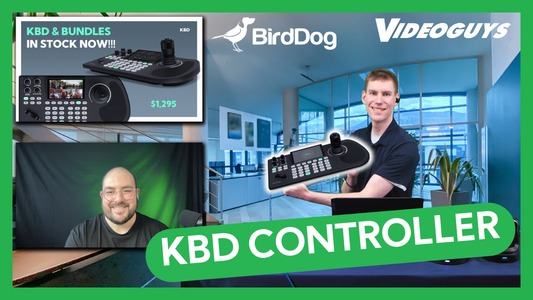 Master PTZ Control with BirdDog KBD PTZ Controller - In Stock Now!