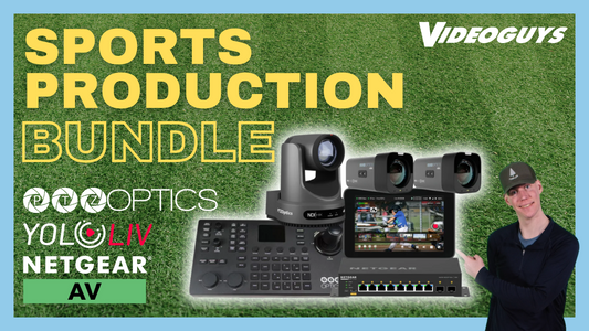 PTZOptics + YoloBox Ultra + NETGEAR Sports Bundle | Pro NDI Sports Production Setup!