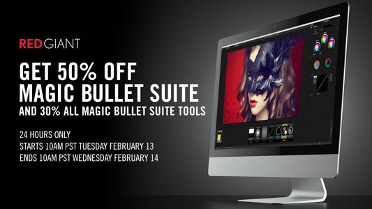 Red Giant Magic Bullet 24hr Flash Sale!
