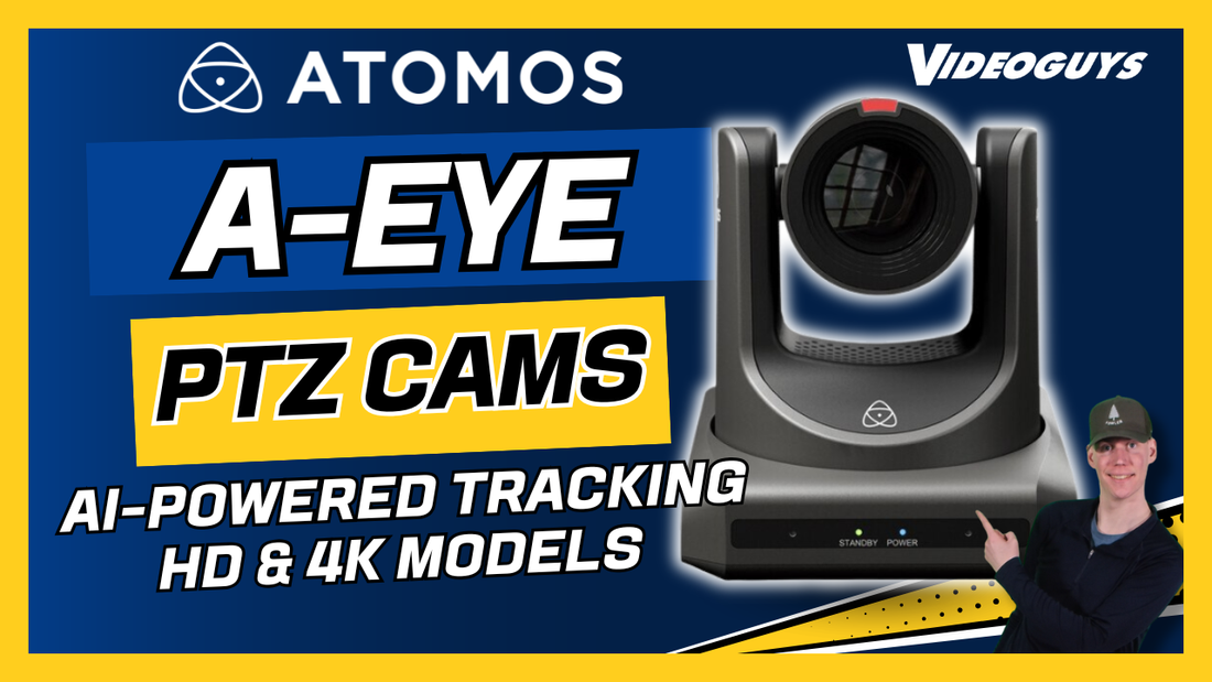 Atomos A-Eye PTZ Cameras Deliver AI-Powered Live Production