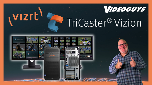 Meet the TriCaster Vizion: Next-Level Live Production