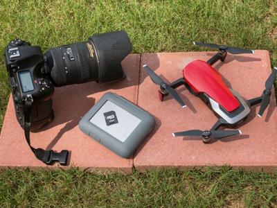 LaCie DJI Copilot BOSS: Backup and Edit Your Photos in the Field WITHOUT a Computer