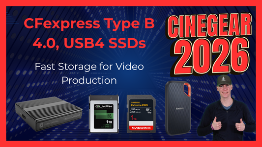 CFexpress Type B 4.0, USB4 SSDs, and Fast Storage for Video Production in 2026