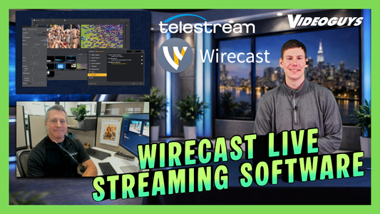 Wirecast Multicamera Live Streaming on Mac & Windows: Professional Production Made Easy