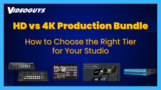 HD vs 4K Production Bundle: How to Choose the Right Tier for Your Studio