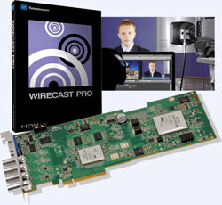 Videoguys Bundle: Matrox Multi Ingest Card with Telestream Wirecast Pro (Mac) $4,495