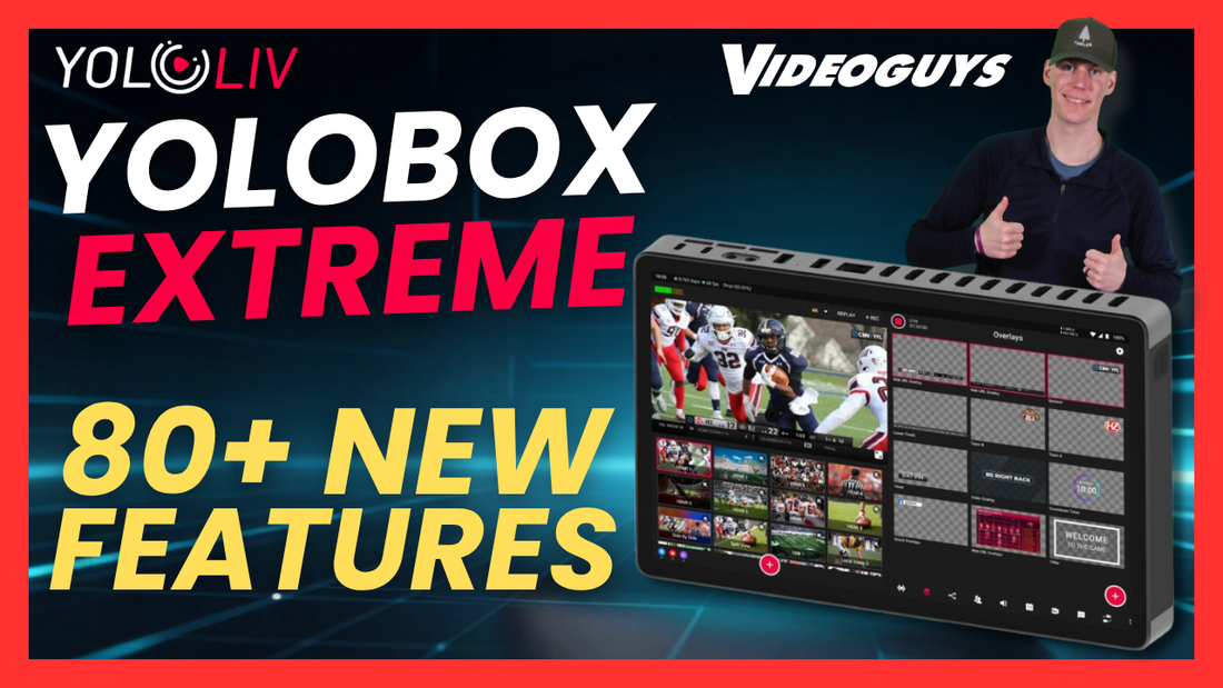 YoloBox Extreme: 80+ New Features That Make It the Ultimate All-in-One Live Production System