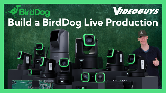 Build a Complete Live Production System with BirdDog: Cameras, PTZ, NDI & IP Video Workflow Guide