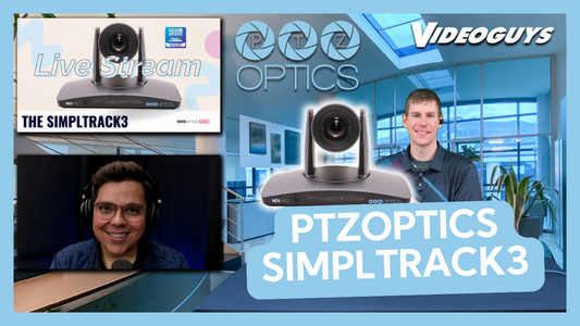Hands-On with the PTZOptics SimplTrack3: Smarter Auto-Tracking for Pro AV and Streaming
