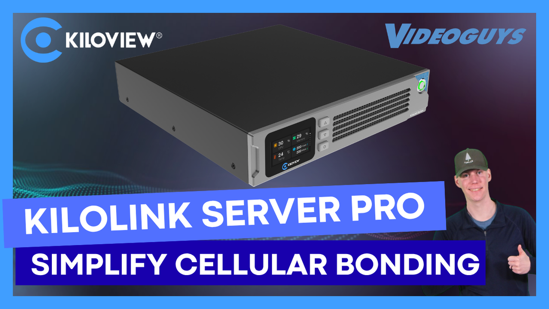 Kiloview KiloLink Station Pro Simplifies Cellular Bonding for Live Video