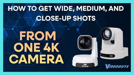 How to Get Wide, Medium, and Close-Up Shots from One 4K Camera