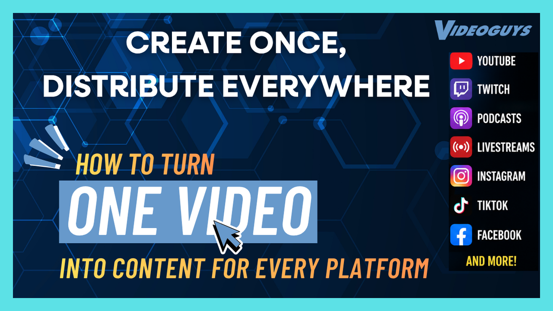 Create Once, Distribute Everywhere: How to Turn One Video into Content for Every Platform