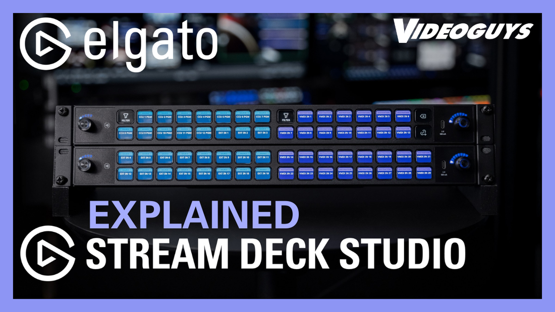 Elgato Stream Deck Studio: Smarter Control for Professional AV & Broadcast Workflows