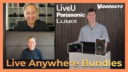 Stream Anywhere with Panasonic LUMIX S1II + LiveU Solo PRO