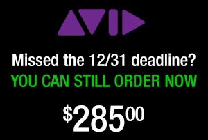 You can still purchase Avid Media Composer & Symphony Support / upgrades for $285 from Videoguys!