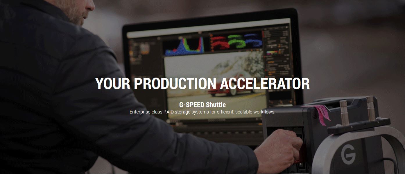 G-SPEED ShuttleEnterprise-class RAID storage systems for efficient, sc ...