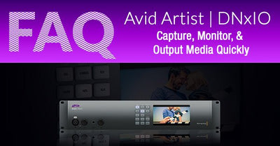 Avid DNxIO Frequently Asked Questions