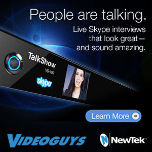 NewTek TalkShow FAQ - Live Skype interviews that look great - and sound amazing