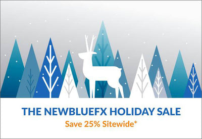 25% Off NewBlue FX VFX Software