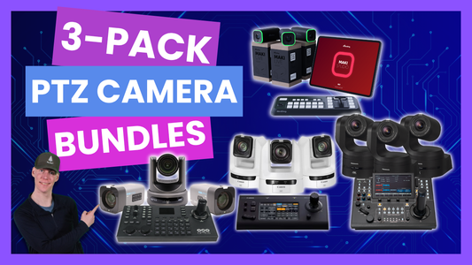 Top 3-Camera Bundles for Every Workflow: Save Big and Elevate Your Live Production