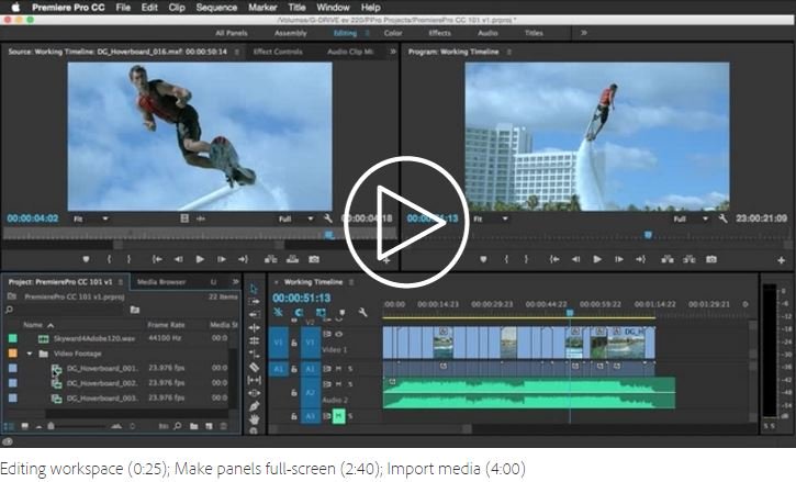 How to Edit Videos with Premiere Pro CC