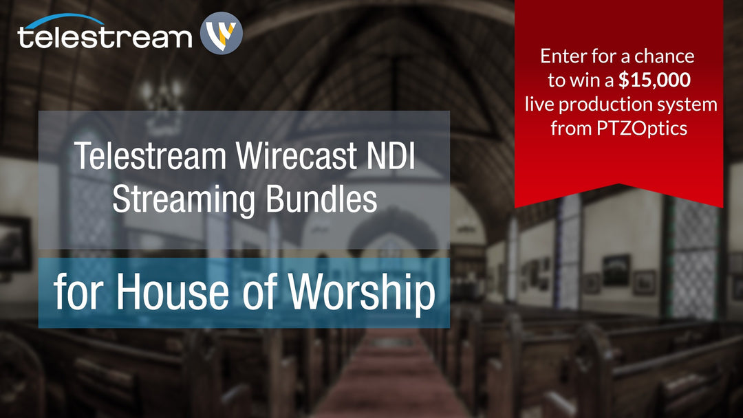 Telestream Wirecast NDI Streaming Bundles