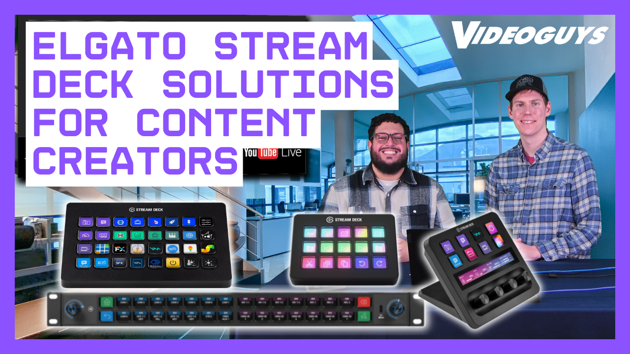 Elgato Stream Deck Solutions for Content Creators, Streamers, and Live ...