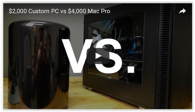 $2,000 DIY Custom PC Blows Away  Mac Pro