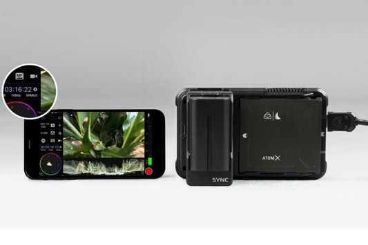 AtomX SYNC: Ninja V Multi-Cam Wireless Timecode