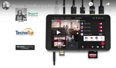 YoloLiv YoloBox portable switcher-recorder-streaming encoder