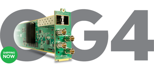 BirdDog OG4 - world's first and best NDI openGear card
