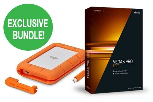 Videoguys Black Friday Bundle: LaCie Rugged 4TB Drive & VEGAS Pro 15 Edit | doddleNews