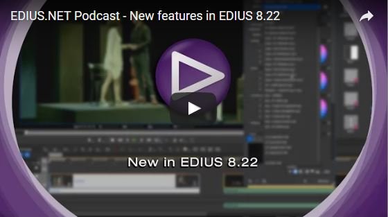 Grass Valley's EDIUS Update: What's New
