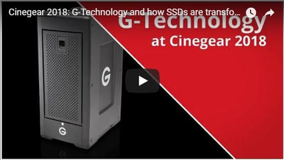 Cine Gear 2018: G-Tech External SSDs are Transforming Post Production
