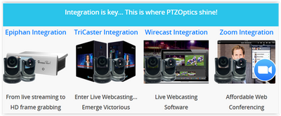 Learn how to integrate PTZOPtics Robotic PTZ cameras into your live productions