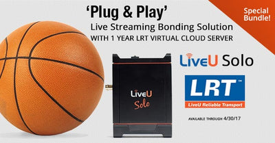 Easy Plug & Play Solution to Live Streaming with LiveU Solo Encoder Bundle