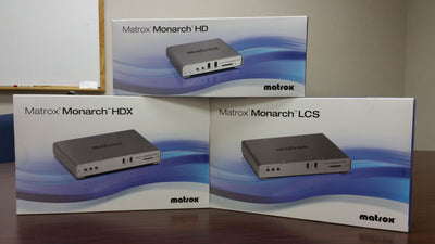 Videoguys is your source for Matrox Monarch family of Streaming and Recording Appliances