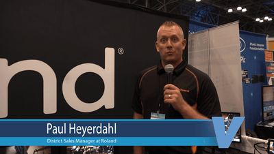 Roland Interview at NAB NY 2018 with Paul Heyerdahl