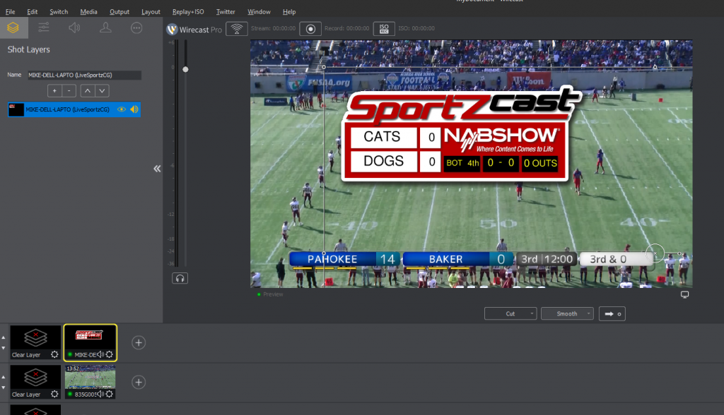 Learn how to Create Live Scoreboards in Wirecast