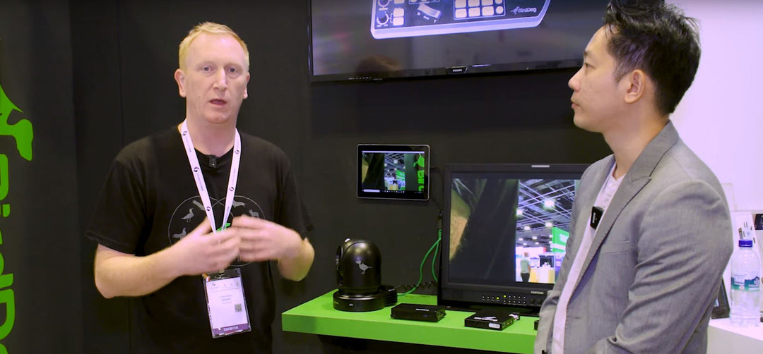 BirdDog 4k Encoder & P200 PTZ - NDI Solutions at Broadcast Asia 2019