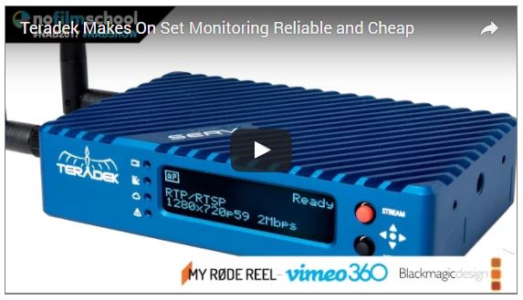NoFilmSchool Video Coverage of New Teradek Serv and Serv Pro