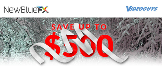 NewBlue End of the Year Holiday Sale!