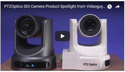 PTZOptics SDI Cameras Videoguys Product Spotlight Video
