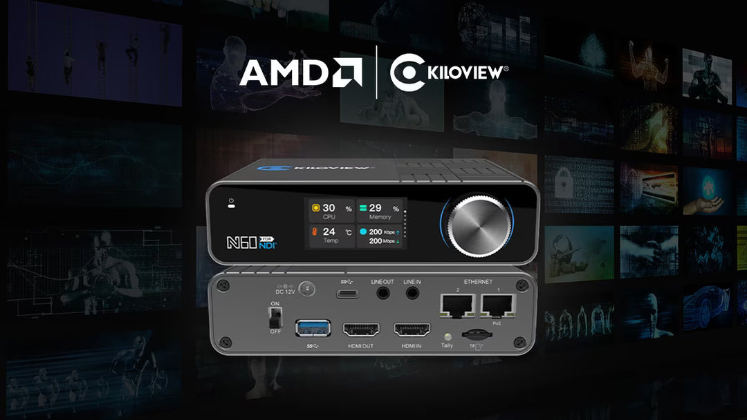 AMD Case Study: Kiloview N60 IP-Based NDI Converter Built on the AMD Zynq UltraScale+ MPSoC