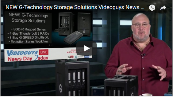 NEW G-Technology Storage Solutions Webinar