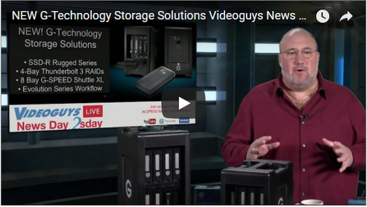 NEW G-Technology Storage Solutions Webinar