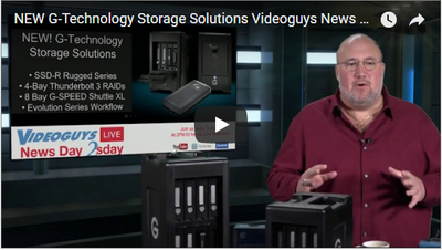 NEW G-Technology Storage Solutions Webinar