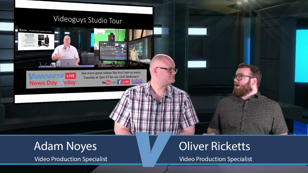 Studio Walk Through | Videoguys News Day 2sDay LIVE Webinar (05/14/19)