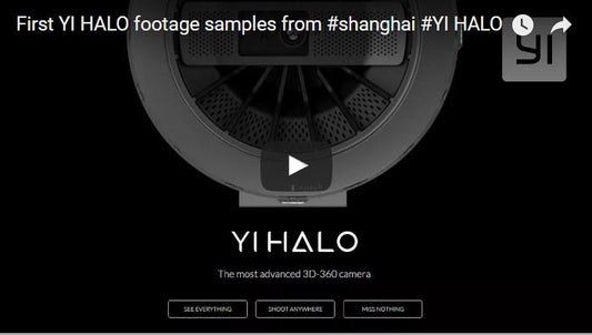 First YI HALO Footage Samples from #shanghai #YI HALO